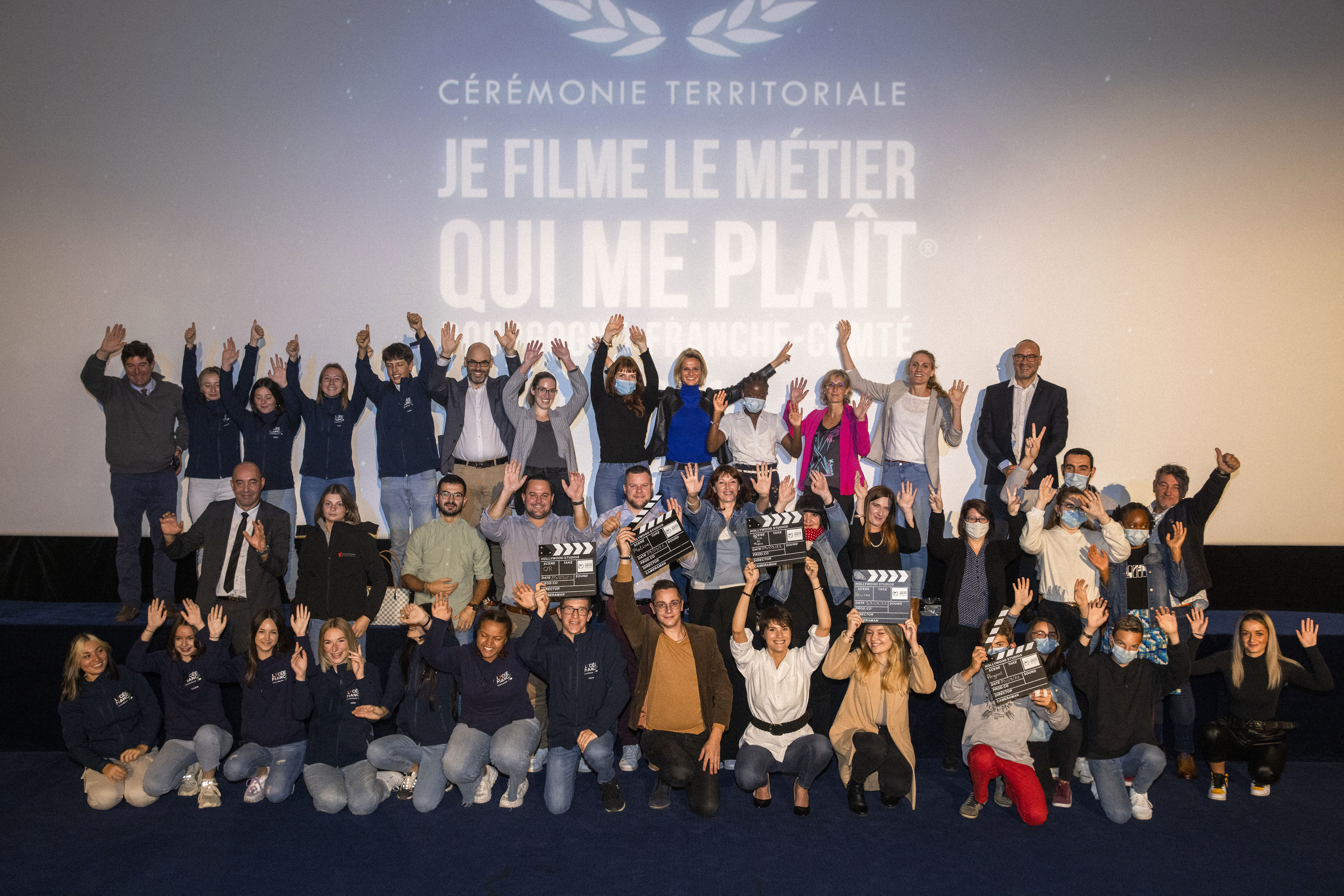 Cérémonie de remise des prix du concours « Je filme le métier qui me plait », mercredi 29 septembre 2021 à Dijon - Photo Région Bourgogne-Franche-Comté David Cesbron