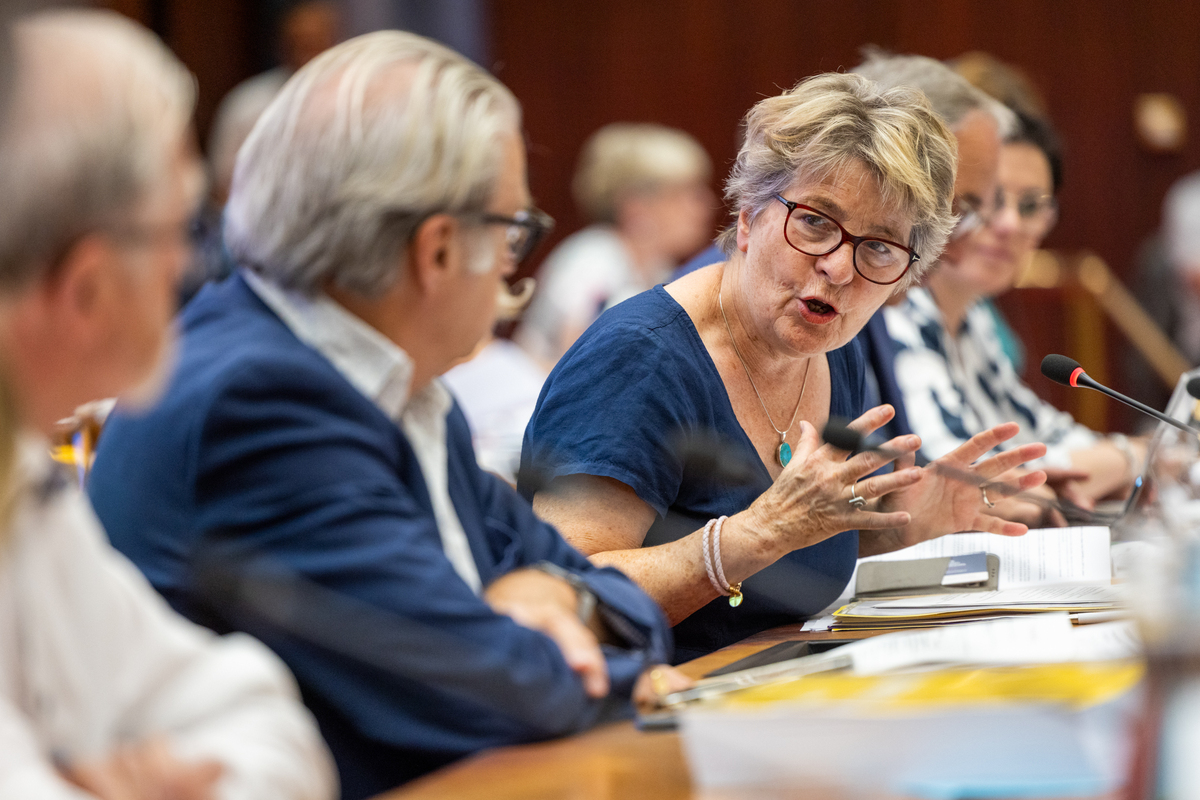 Marie-Guite Dufay, Présidente de la Région Bourgogne-Franche-Comté - Photo Xavier Ducordeaux