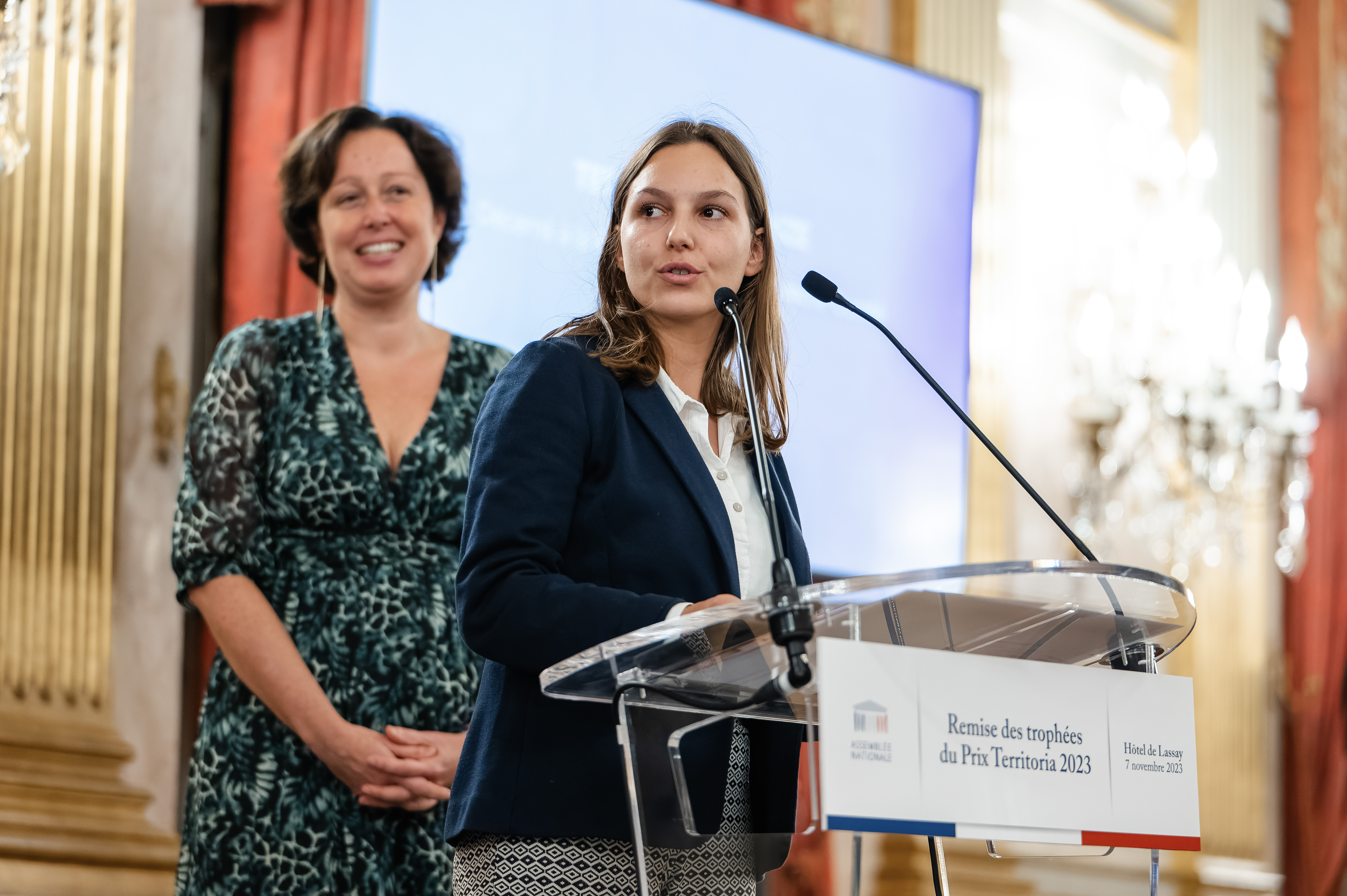 Léa Tramontin, journaliste Territoires Audacieux. Photo : Nicolas Fagot - Studio9