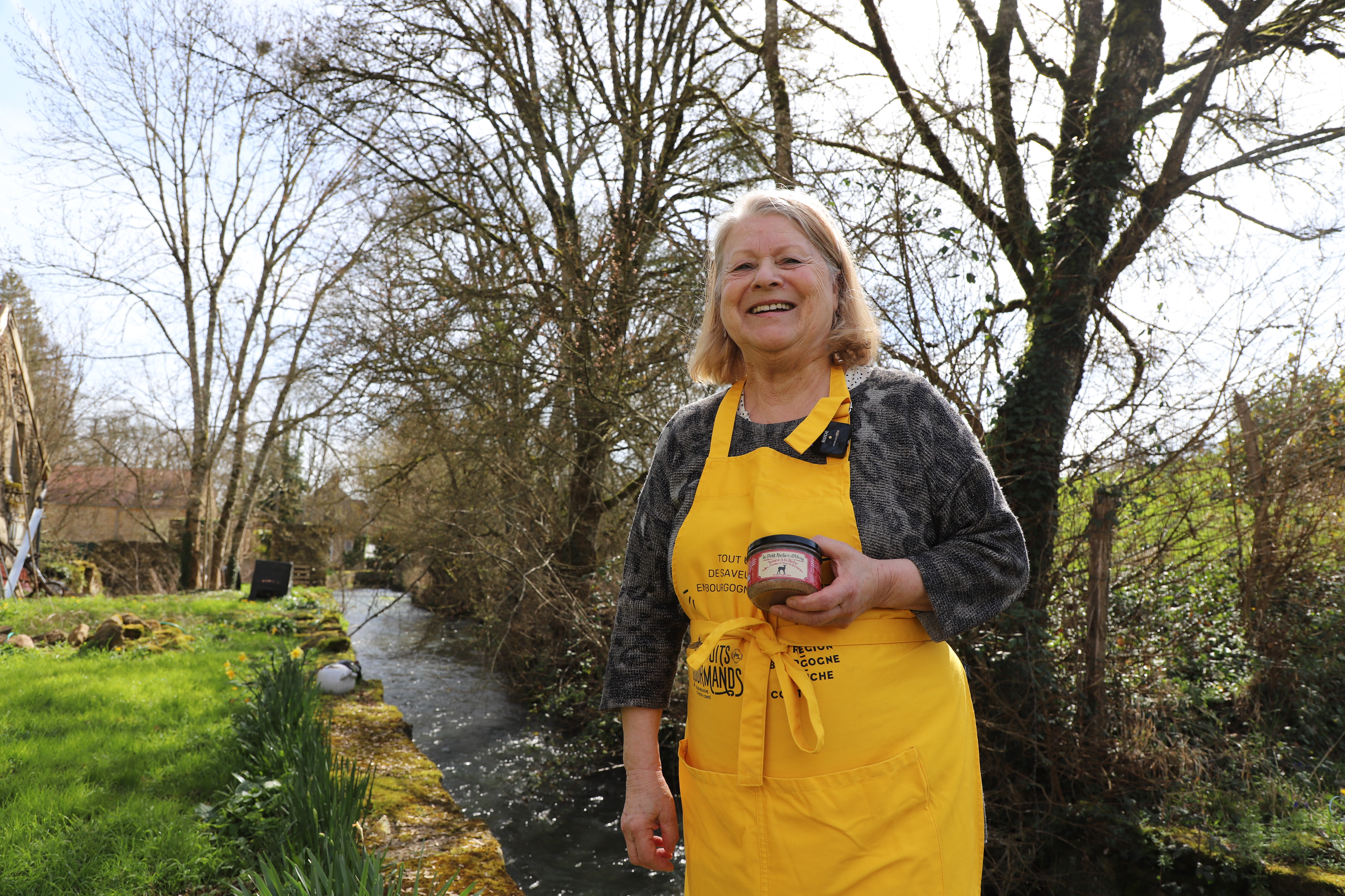 Denise Carpentier, créatrice du Petit atelier d'Oisy (Nièvre) - Photo DR