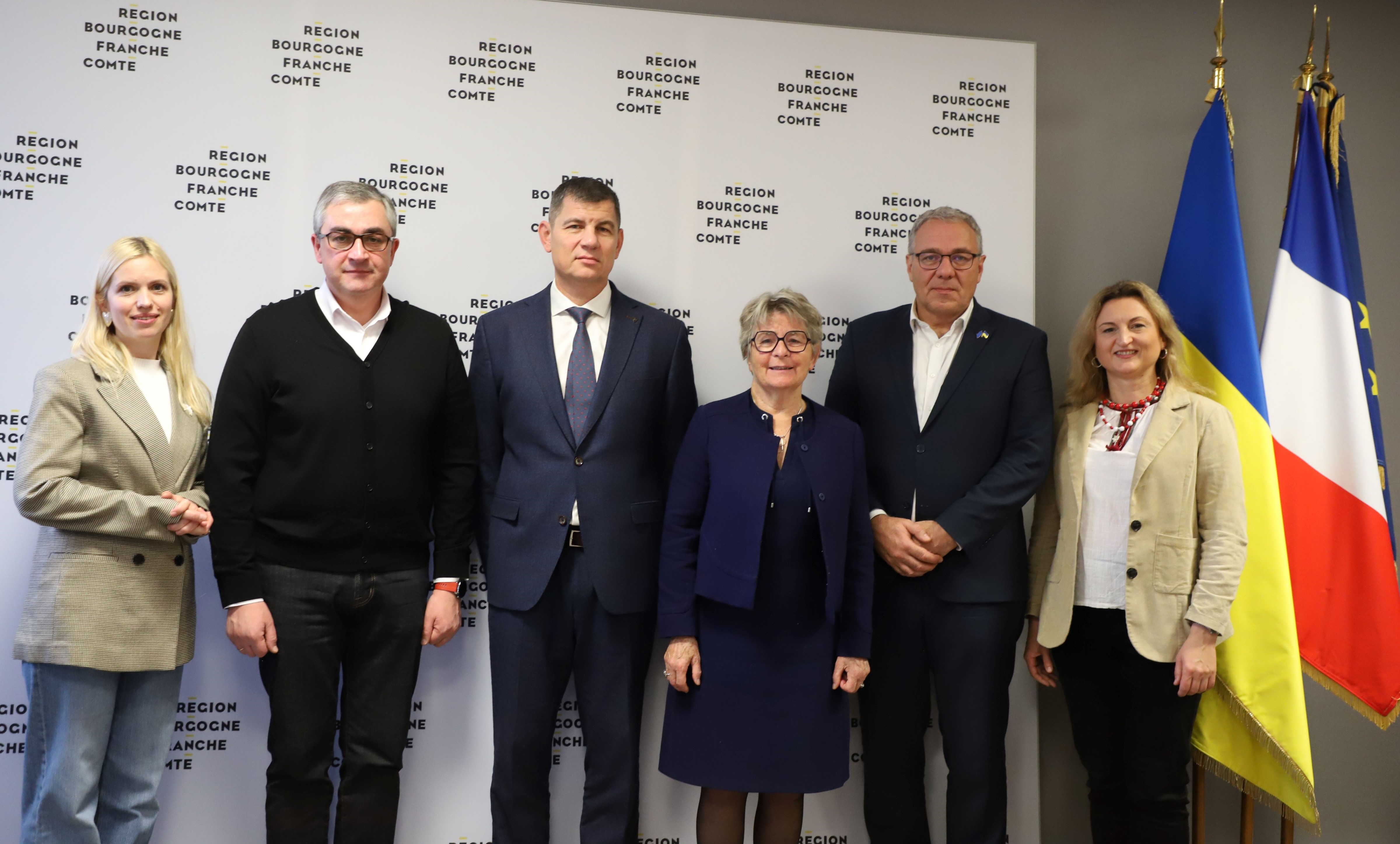 Signature de l’accord entre l’ALDA, la Région, Dijon métropole, l’Oblast et la ville de Vinnytsia - Crédit Oceane LAVOUSTET