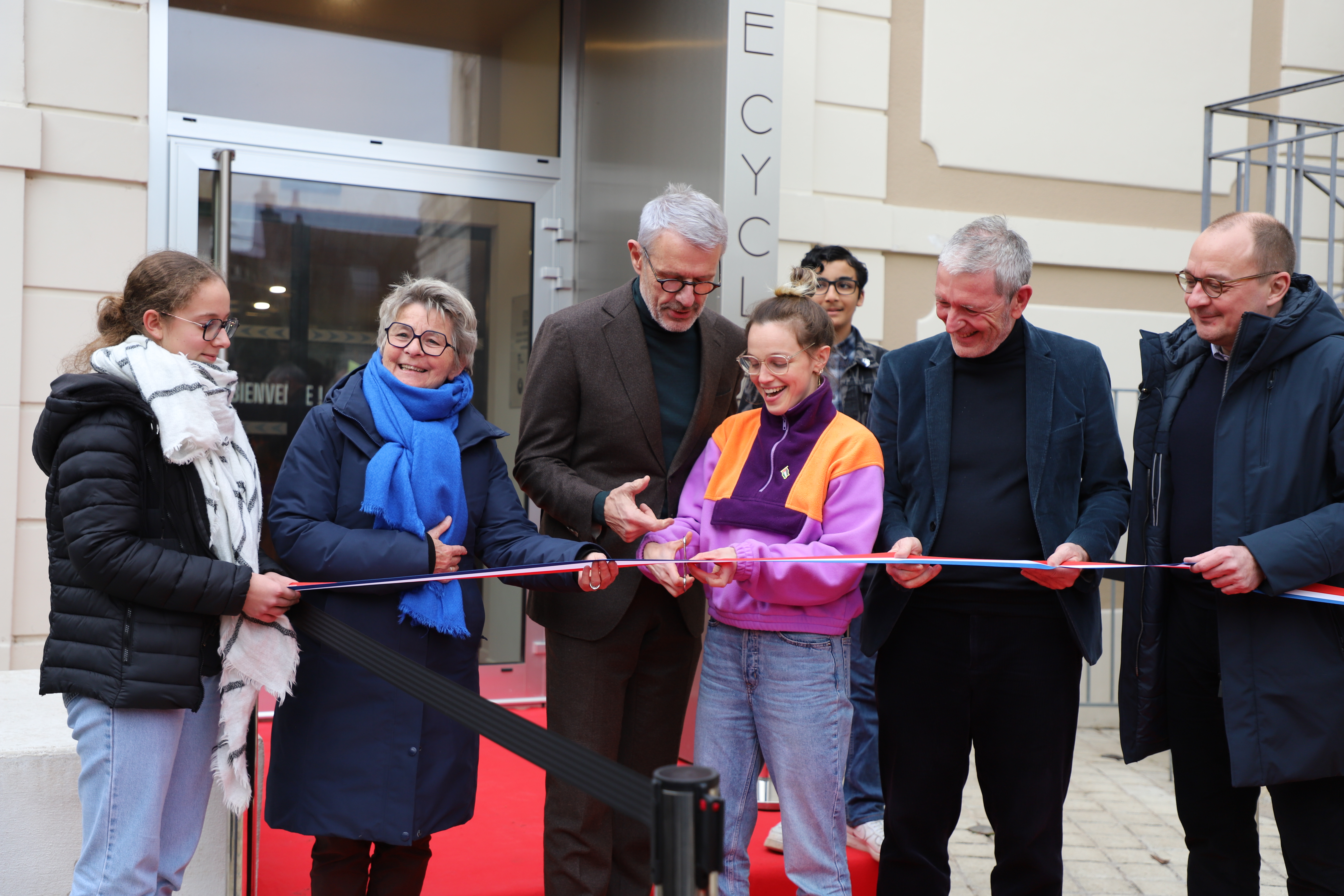 Inauguration du « Cyclope », cinéma-théâtre de Tonnerre (89) - Photo Océane Lavoustet