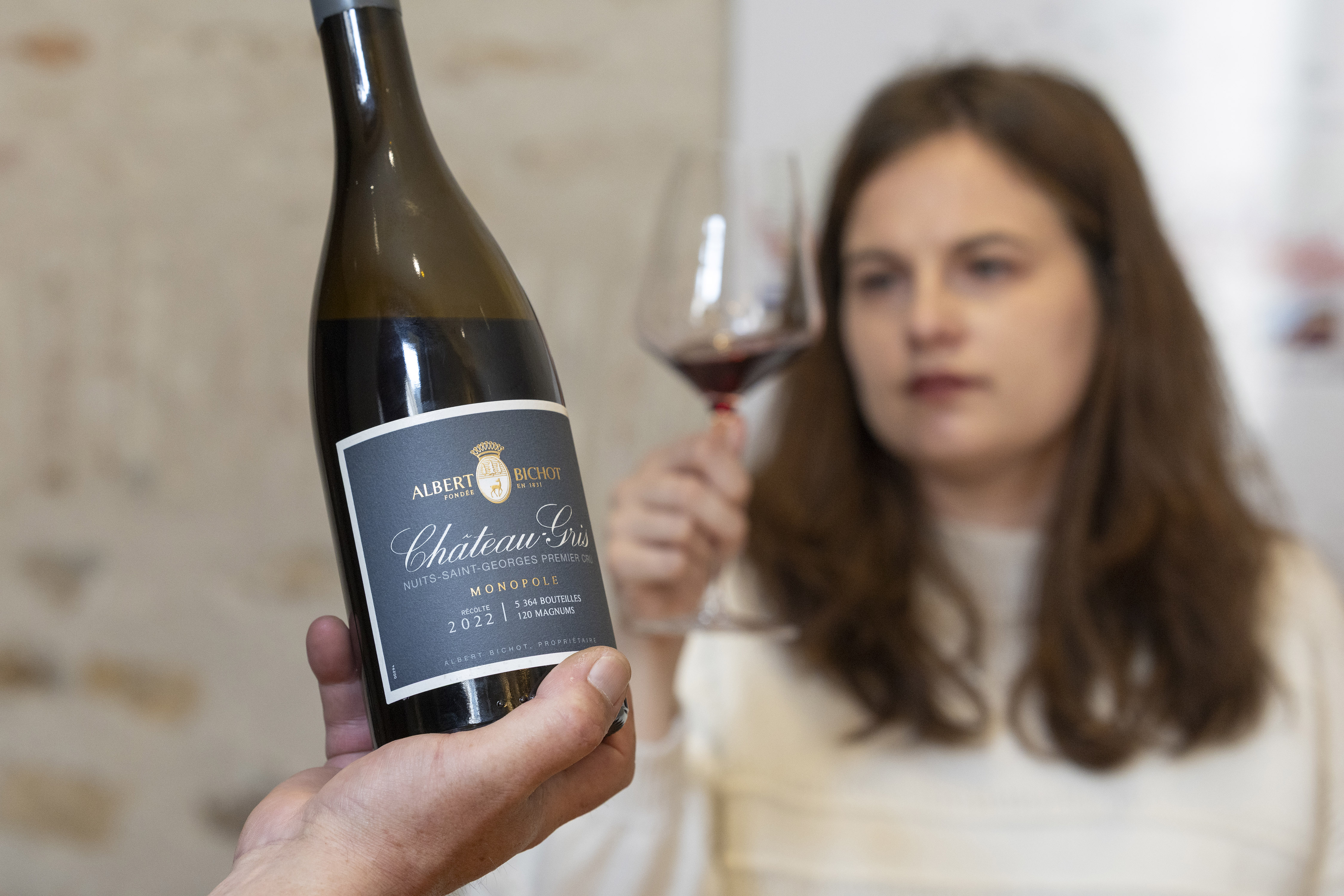 Vin du domaine du Clos Frantin, à Nuits Saint-Georges - Photo David Cesbron Vin du domaine du Clos Frantin, à Nuits Saint-Georges - Photo David Cesbron