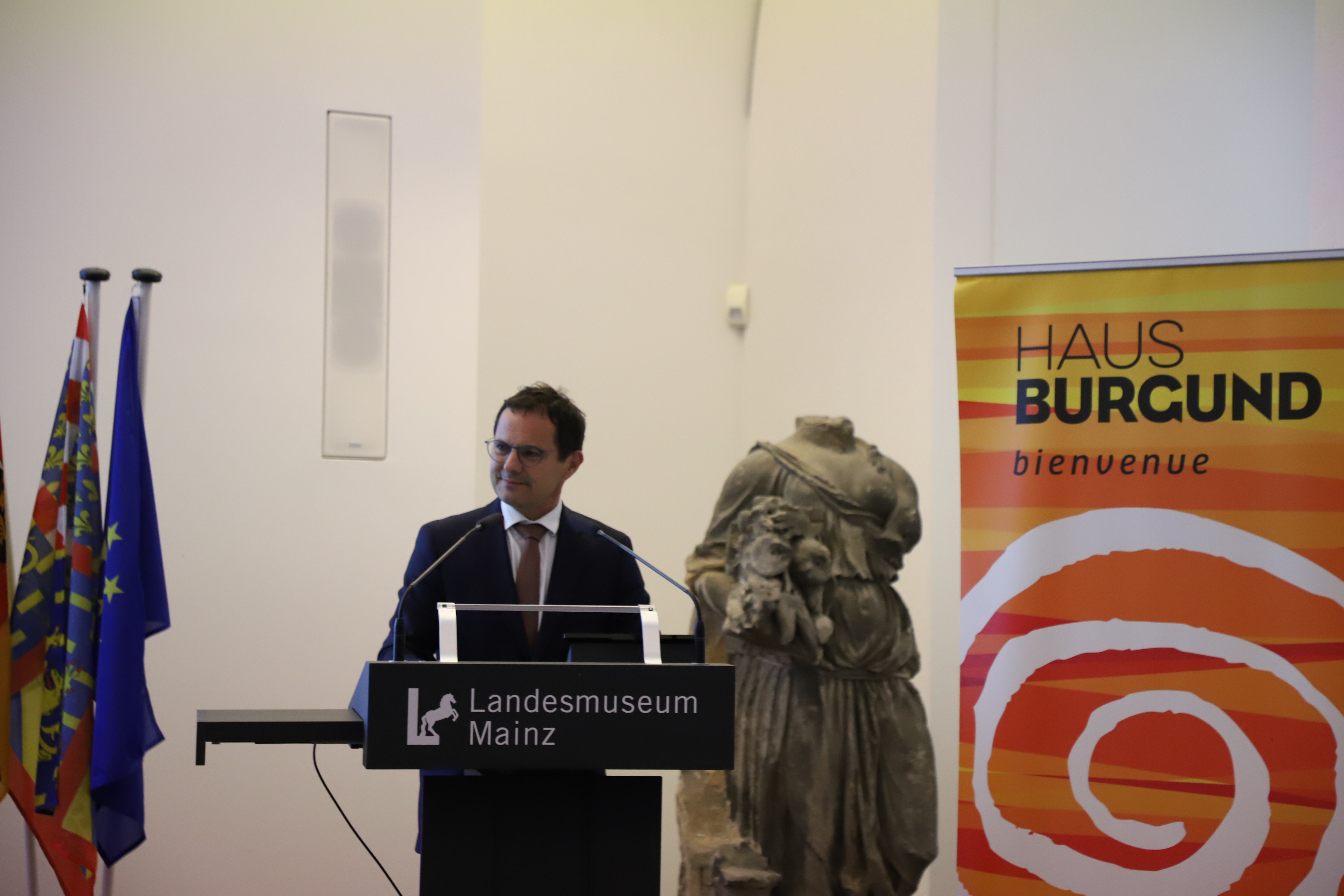 Jérôme DURAIN, président de la Région lors des 30 ans de la Maison.