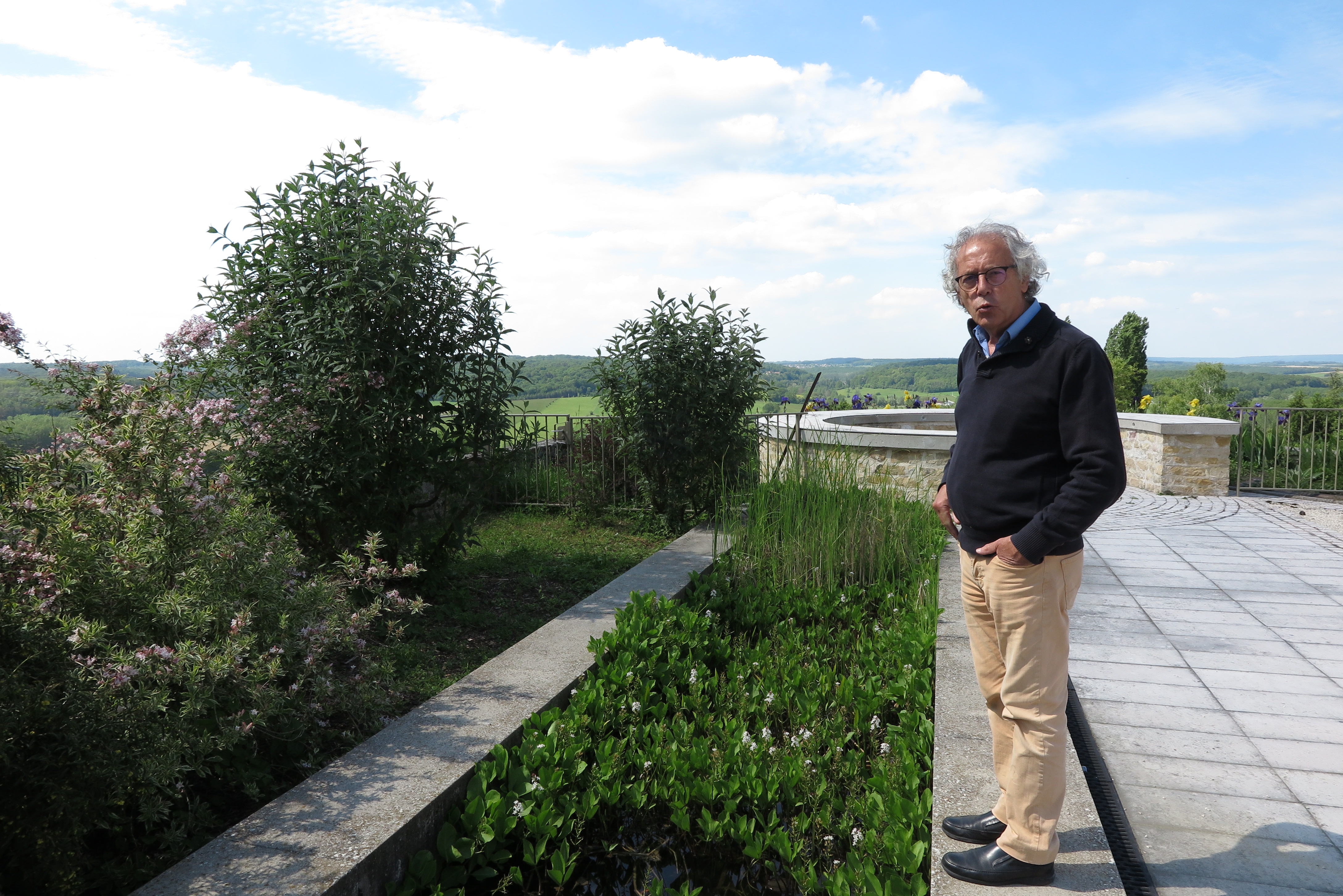 Christian Mettelet, maire de Saint-Rémy-en-Comté