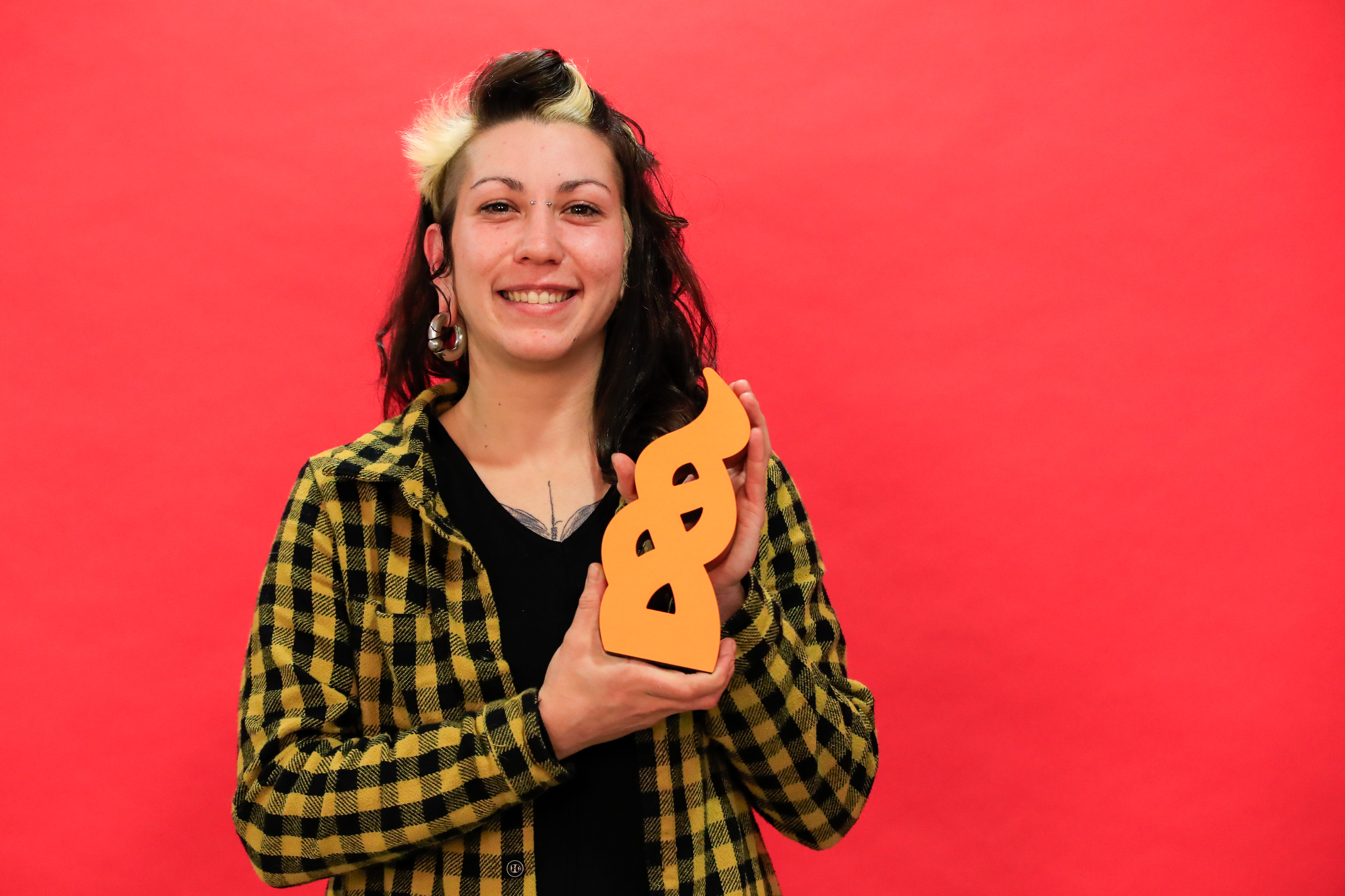 Camille Raboutet, premier prix du concours Initiative au féminin