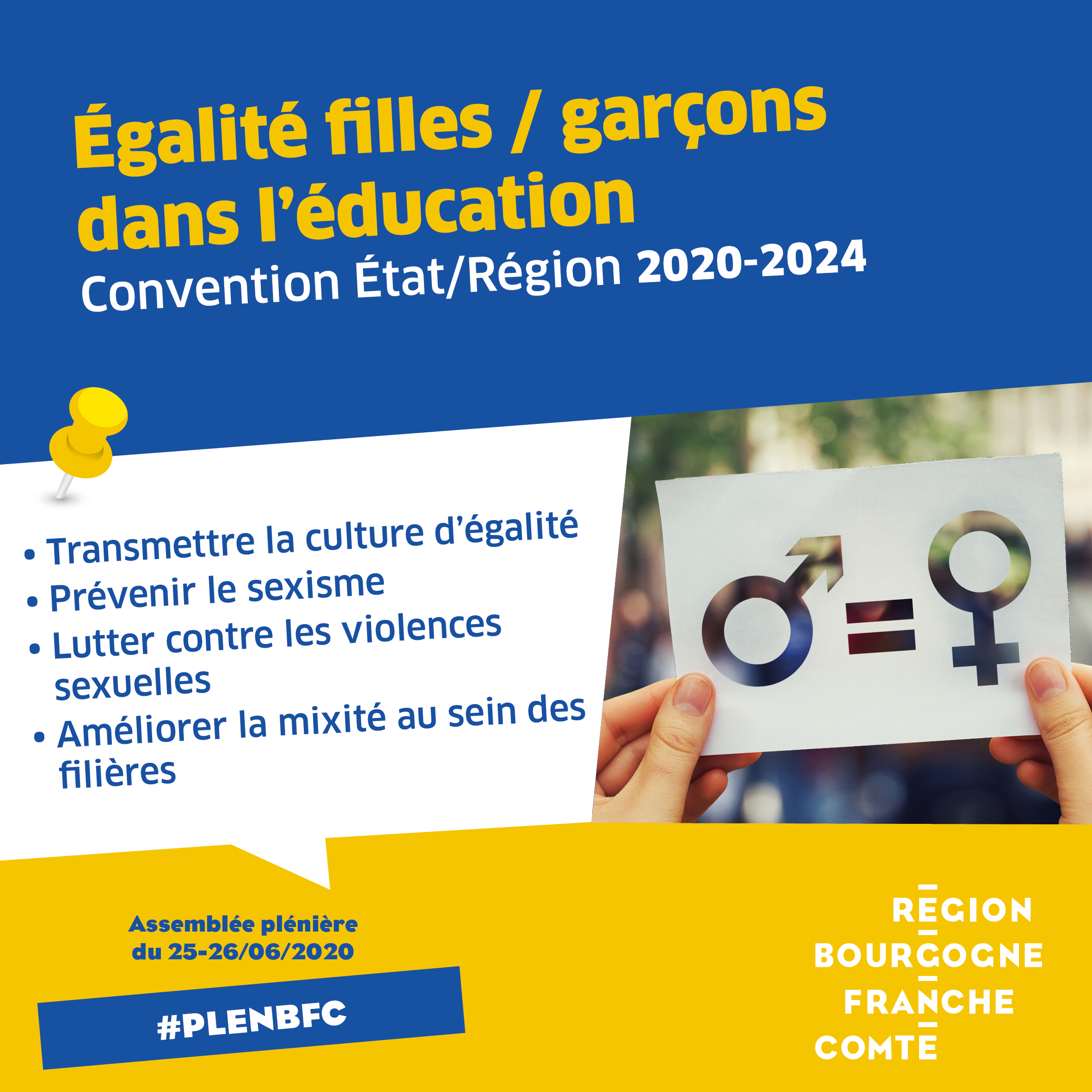 Convention régionale égalité dans le système éducatif