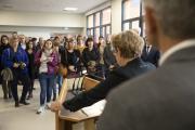 Inauguration du lycée Léon Blum au Creusot (71), mardi 6 novembre 2018 - Crédit Région Bourgogne-Franche-Comté / David Cesbron