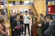 Visite du lycée Raoul-Follereau de Belfort par Marie-Guite Dufay et le Recteur Jean-François Chanet sur le thème de l’apprentissage dans la voie professionnelle – Mardi 5 novembre 2019 ©David Cesbron