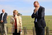 Marie-Guite Dufay, présidente de la Région Bourgogne-Franche-Comté souhaite que ce site pilote 3fasse beaucoup d’émules parmi les agriculteurs et les enseignants des lycées agricoles." - Crédit photo Région Bourgogne-Franche-Comté