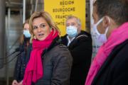 Océane Charret-Godard, vice-présidente en charge des lycées, a remercié les équipes de la Région et du lycée nivernais : « Un beau travail d’équipe » - Photo Région Bourgogne-Franche-Comté Xavier Ducordeaux