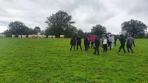 "Du pré à l'assiette", séjour immersif permettant de faire découvrir la filière de la viande charolaise et ses métiers - Photo DR