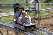 La luge des Cimes, à Métabief (25), vendredi 22 juillet 2022 - Photo Région Bourgogne-Franche-Comté Xavier Ducoordeaux