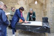 Présentation des travaux du château de Châteauneuf - Photo Région Bourgogne-Franche-Comté Marion Arnal