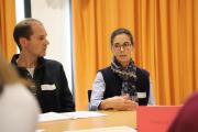 Ateliers de travail lors de la journée régionale d'échanges de pratiques et d'expériences autour de la thématique de l'habitat, jeudi 3 octobre 2024 à Baume-les-Dames (Doubs) - Photo Christophe Bidal