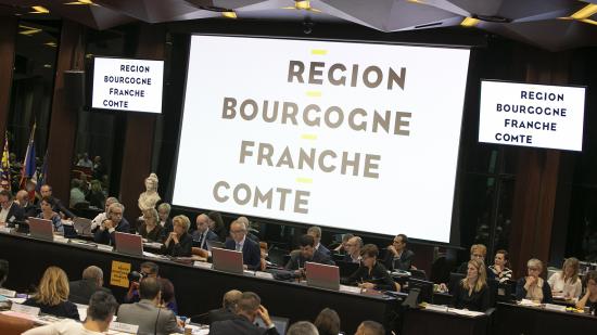 Assemblée plénière du Conseil régional de Bourgogne-Franche-Comté, vendredi 12 octobre 2018