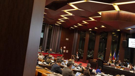 Assemblée plénière du Conseil régional de Bourgogne-Franche-Comté, jeudi 15 novembre 2018 à Dijon