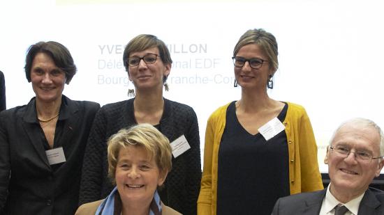 Signature d'une convention liant EDF à la Région Bourgogne-Franche-Comté, jeudi 29 novembre 2018 - Crédit Thomas HAZEBROUCK