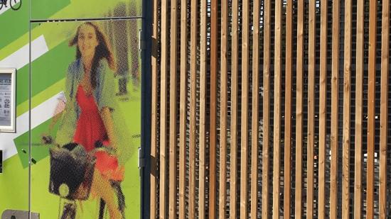 L'abri de Seurre peut accueillir 8 vélos.