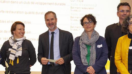 Journée d’échanges inter-lycées sur le thème des actions en faveur du développement durable, jeudi 9 mai 2019 - © David Cesbron