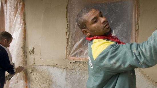 Maison en chanvre - Crédit photo Région Bourgogne-Franche-Comté / David Cesbron