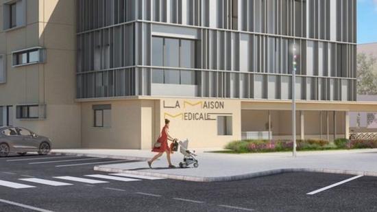 Projet de maison médicale - Photo DR