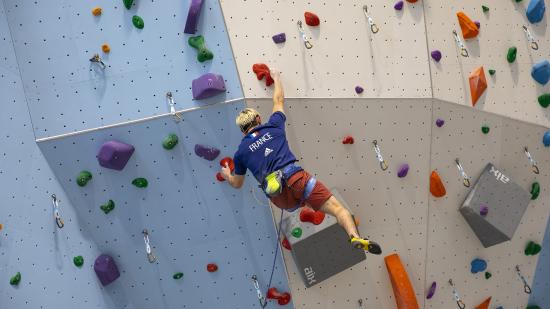 Inauguration salle d'escalade Marie-Paradis © David Cesbron