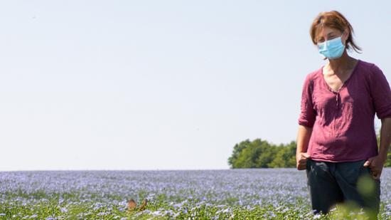 Armelle Dubois, de la ferme Dubois, située à Varois-et-Chaignot, en Côte-d’Or - Photo DR