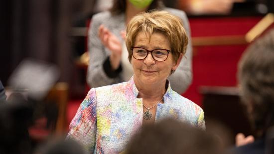 Réélection de Marie-Guite Dufay