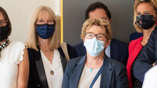 Visite de rentrée au lycée Mathias de Chalon-sur-Saône (71) jeudi 2 septembre 2021 – Photos © Baptiste Paquot 