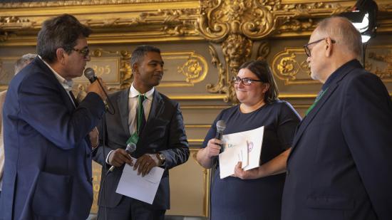 Remise du Prix de l'ESS à Dijon - Photo Région Bourgogne-Franche-Comté David Cesbron