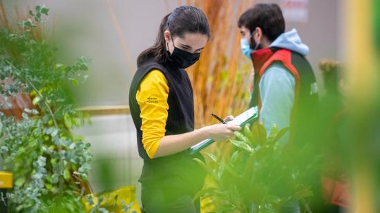 Juliette Poncey aux Worldskills 2022 à Lyon – Crédit Région Bourgogne-Franche-Comté