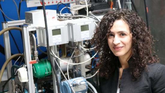 Nadia Yousfi Steiner, directrice du Cursus Master Ingénierie Hydrogène Energie et Efficacité Energétique (CMI H3E) à l’Université de Franche-Comté, lauréate du prix de la sensibilisation, de l’éducation et de la formation 2022 - Photo DR