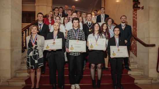 Cérémonie de remise de prix du concours des Meilleurs apprentis de France 2022, 17 février 2023 à Paris - Photo DR
