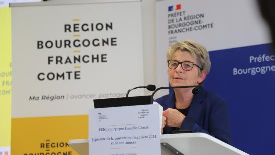 Pour Marie-Guite Dufay, il ne faut pas négliger l’importance de l’orientation - Crédit Océane Lavoustet