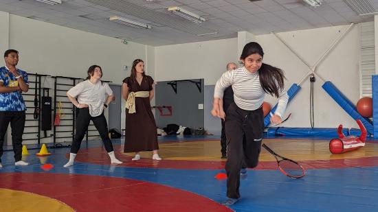Rassemblement de 150 jeunes engagés dans une mission de service civique au CREPS de Dijon, vendredi 5 avril 2024 - Photo Christophe Bidal