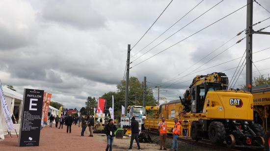 7e édition.du salon biannuel Mecateameetings, à Montceau-les-Mines (71), destiné aux professionnels du secteur ferroviaire - Photo Océane Lavoustet