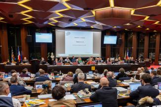 Assemblée plénière de la Région Bourgogne-Franche-Comté, vendredi 15 décembre 2023 à Dijon - Photo Xavier Ducordeaux