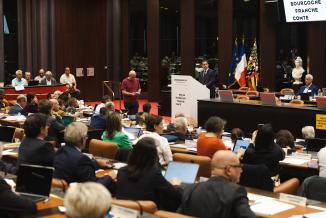 Assemblée plénière de la Région Bourgogne-Franche-Comté - Photo Vincent Arbelet