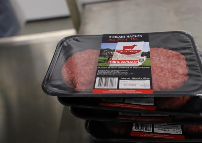Steak haché 100 % comtois