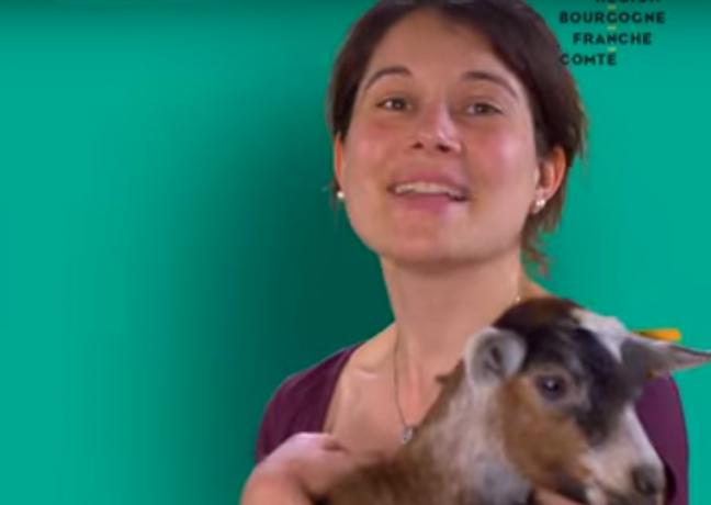 Claire Genet, agricultrice, créatrice de la ferme d'Ultéria à Saint-Bris-le Vineux (89) - DR