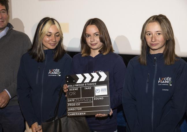 Cérémonie de remise des prix du concours « Je filme le métier qui me plait », mercredi 29 septembre 2021 à Dijon - Photo Région Bourgogne-Franche-Comté David Cesbron