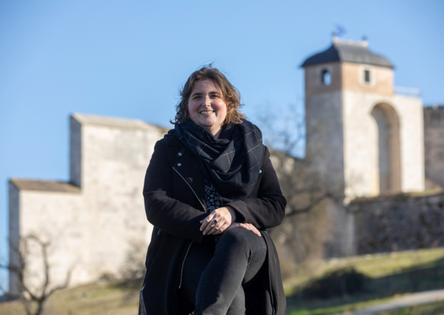 Clarisse Fellmann, chargé de communication à la Direction de la communication et des relations avec les citoyens - Photo David Cesbron