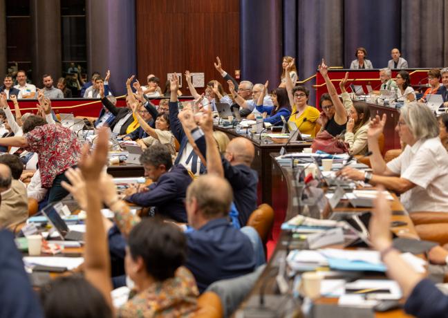 Assemblée plénière du Conseil régional de Bourgogne-Franche-Comté, 29 et 30 juin 2023 - Photo DR