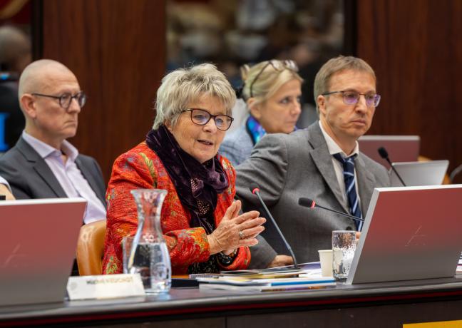 Assemblée plénière de la Région Bourgogne-Franche-Comté, vendredi 15 décembre 2023 à Dijon - Photo Xavier Ducordeaux