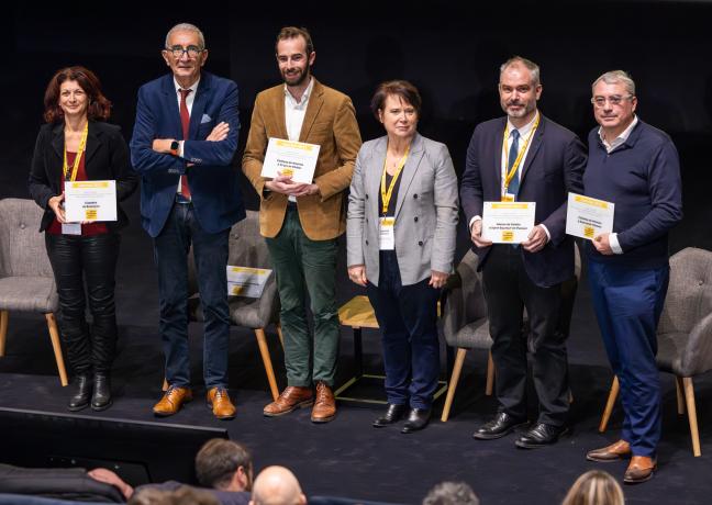 Les lauréats de l'appel à projets Tourisme &amp; Patrimoine 2022. Photo : Xavier Ducordeaux