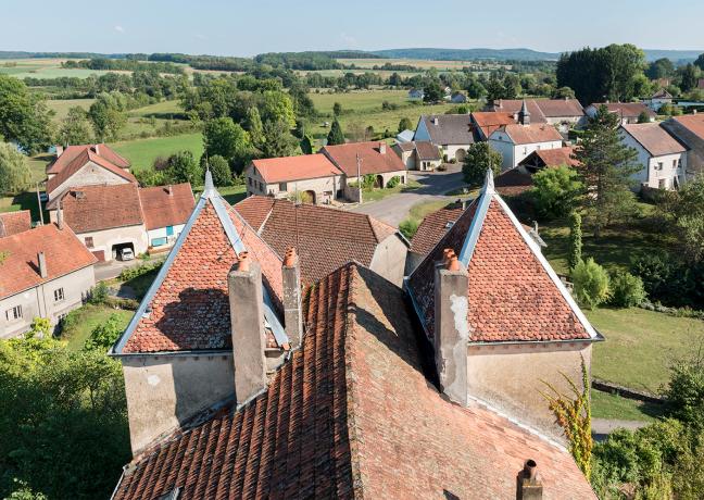 Village de Chemilly (70) - photo Sonia Dourlot / Région Bourgogne-Franche-Comté, Inventaire du patrimoine, 2016