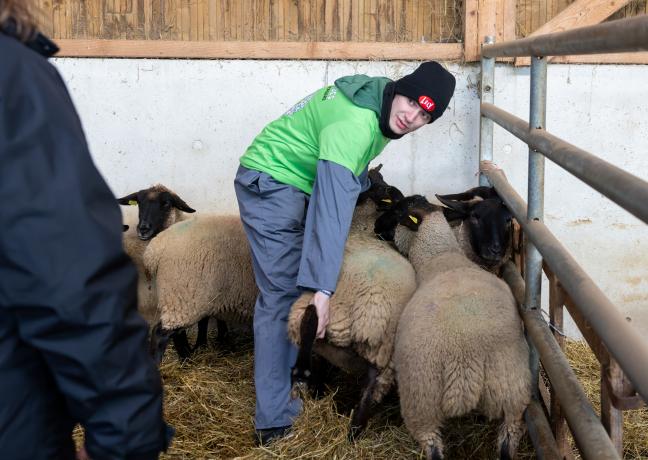 Noah Kaiser, vainqueur des Ovimpiades Franche-Comté 2025. Photo : Xavier Ducordeaux.