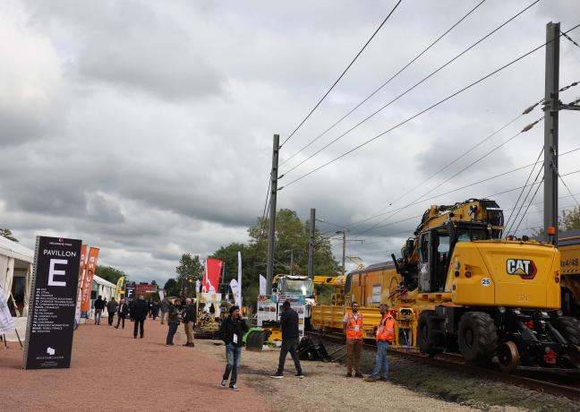 7e édition.du salon biannuel Mecateameetings, à Montceau-les-Mines (71), destiné aux professionnels du secteur ferroviaire - Photo Océane Lavoustet