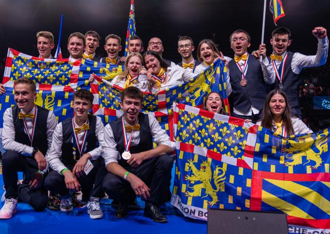 Nos médaillés, nos champions ! Photo : Xavier Ducordeaux Nos médaillés, nos champions ! Photo : Xavier Ducordeaux